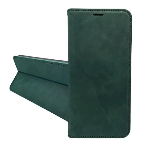 GIGAPACK Álló flip tok iPhone 17 Pro / iPhone 18 Pro sötétzöld GP-195492
