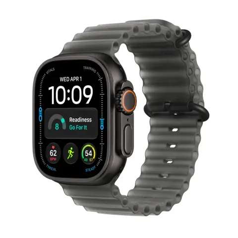 APPLE Watch Ultra 4 GPS + Cellular 49mm black titan case transparent black ocean belt mjay4qh/a