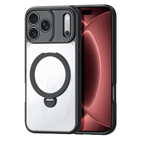 DUX DUCIS Aimo szilikon tok iPhone 17 Pro Max / iPhone 18 Pro Max fekete