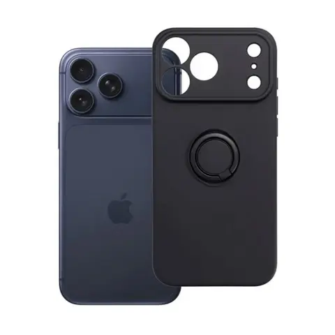 GIGAPACK Szilikon tok iPhone 17 Pro Max / iPhone 18 Pro Max fekete GP-195376
