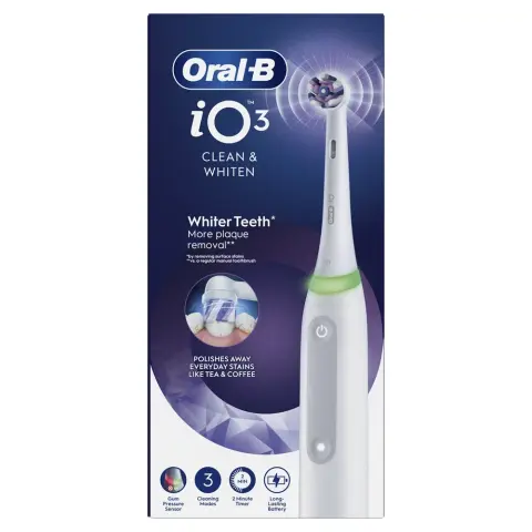 ORAL-B iO 3 Elektronička četkica za zube bijela IO3 SERIES QUITE WHITE 10PO010475
