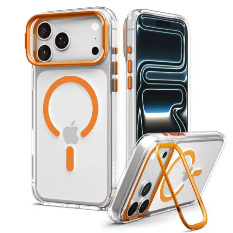 SPIGEN Ultra Hybrid Optik S tok iPhone 17 Pro / iPhone 18 Pro 17 Pro narancs