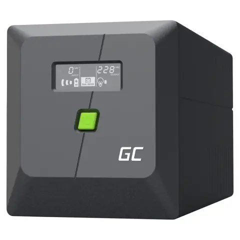 GREENCELL UPSLM600 PowerProof 1000VA / 600W LCD kijelzővel