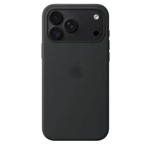 APPLE MagSafe rögzítésű szilikon tok iPhone 17 Pro Max / iPhone 18 Pro Max fekete MK954ZM/A