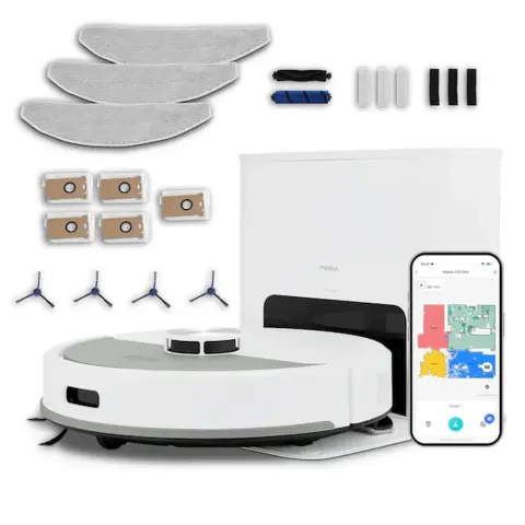 MEDION Robot vacuum and mop MD100051 X23SW white 50079206