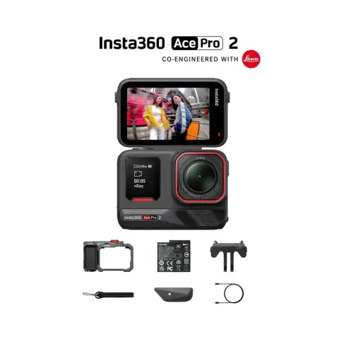 INSTA360 Ace Pro 2 action camera Xplorer Bundle dark gray 102020200084