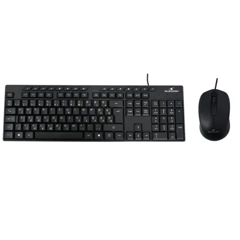 BLUESTORK Billentyűzet és egér szett Media Office HU PACK-MEDIA-OFF/HU