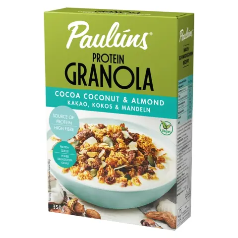 PAULÚNS Granola cocoa-coconut-almond 350 g