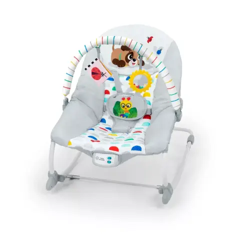 BABY EINSTEIN Zenélő rezgő pihenőszék Dean’s Discovery Spot 0m+
