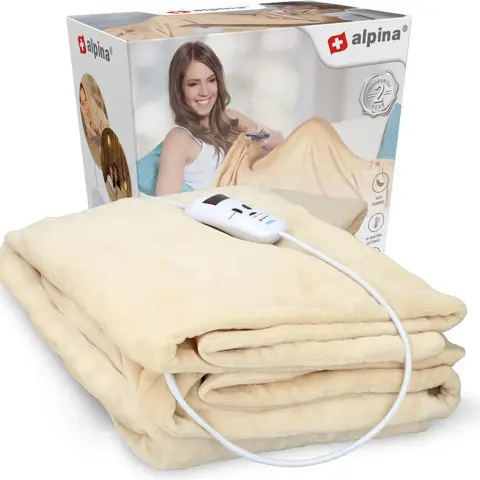 ALPINA Elektromos ágytakaró 180W 180x130cm 10 fokozat