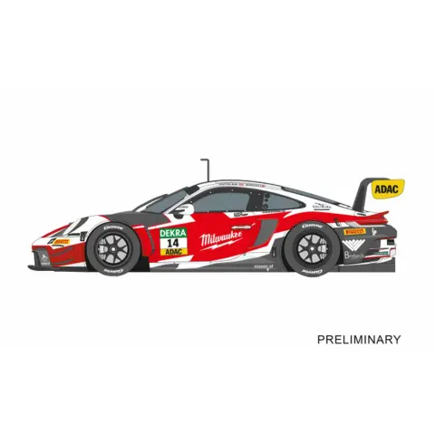 CARRERA DIGITAL 132 Porsche 911 GT3 R Razoon No 14 versenyautó