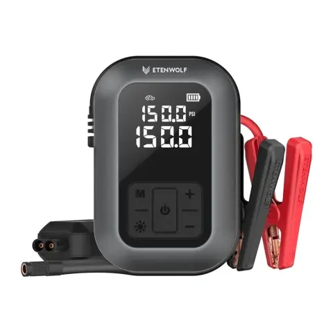 ETENWOLF Autós légkompresszor X5 Pro Max 11.03 bar 8000mAh