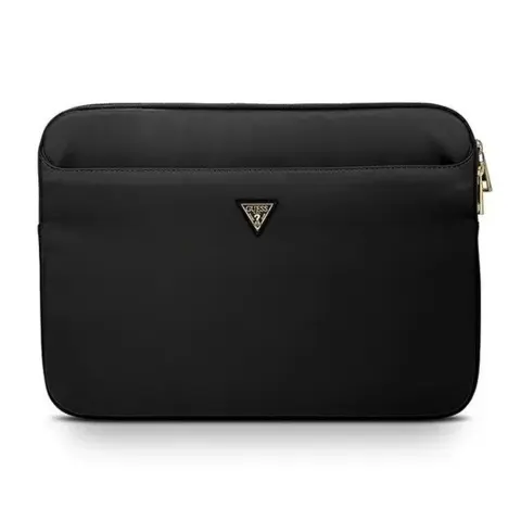 GUESS Laptop tok Nylon Triangle Logo 13" fekete GUCS13NTMLBK