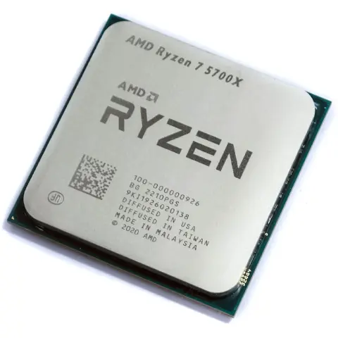 AMD Ryzen 7 5700X 3.40GHz AM4 OEM 100-000000926