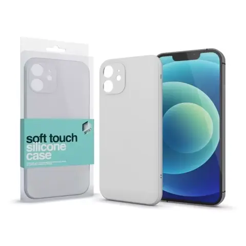 XPRO Soft Touch Slim szilikon tok Apple iPhone 16e fehér