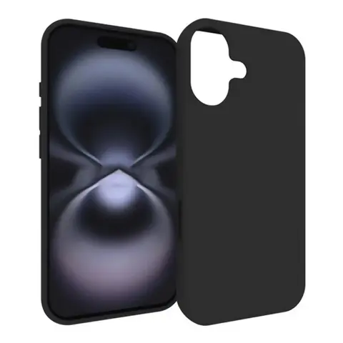 GIGAPACK iphone 17 silicone phone case ultra-thin black