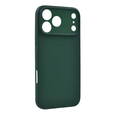 GIGAPACK iPhone 17 Pro / iPhone 18 Pro szilikon telefonvédő matt sötétzöld
