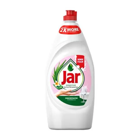 JAR Dishwashing liquid 900 ml Sensitive Aloe Vera & Pink Jasmine