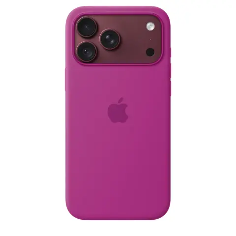APPLE MagSafe rögzítésű szilikon tok iPhone 18 Pro Max magenta mk904zm/a