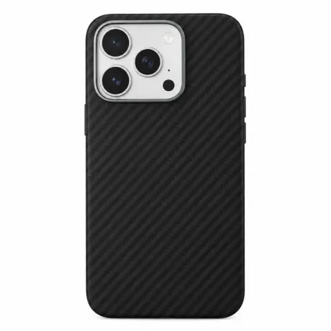 CELLECT Aramid magnetni karbonski ovitek iPhone 18 Pro črn