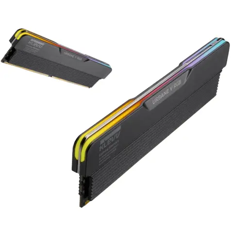 KLEVV 32GB URBANE V RGB DDR5 6000MHz CL30 KIT fekete KD5AGUA80-60A300V