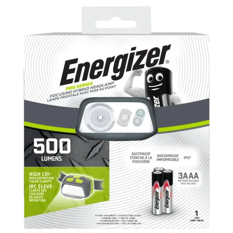 ENERGIZER Pro Series Focusing + 3xAAA naglavna svetilka