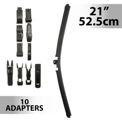 MNC Vozač profesionalni univerzalno Window Cleaner 21 col / 52.5 cm + 10 kom adapter 55741N