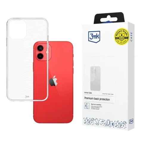 3MK Armor Case hátlap iPhone 12 / 12 Pro átlátszó