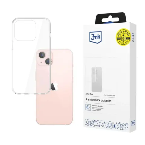 3MK Armor Case hátlap iPhone 14 átlátszó