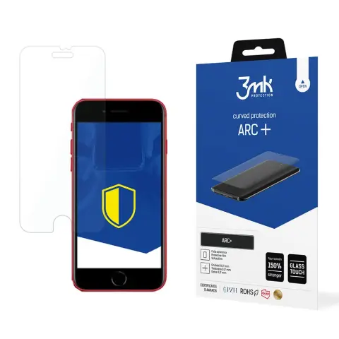 3MK ARC+ Curved Screen Protector iPhone 7/8/SE 2020/SE 2022