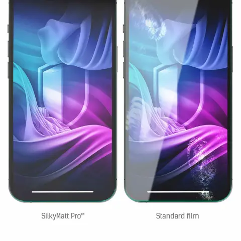 3MK iPhone 14 Pro Max 3MK SILKYMATT PRO képernyővédő fólia matt tokbarát + applikáló folyadék ÁTLÁTSZÓ