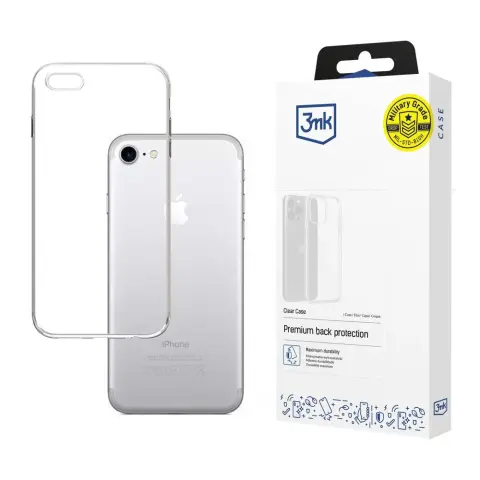 3MK Clear Case iPhone 7 / 8 / SE 2020 / SE 2022 átlátszó