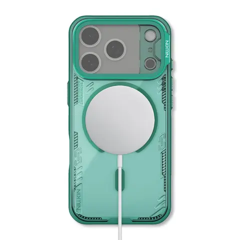 NILLKIN Iceblade Prop Magnetic tok Apple iPhone 17 Pro Max / iPhone 18 Pro Max sötétzöld