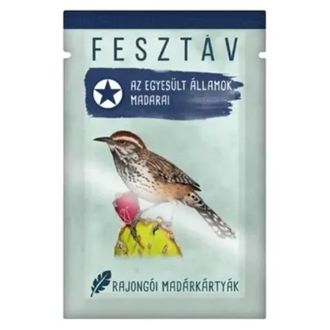 DELTA VISION Fesztáv: Fan-made Bird Card Deck - Birds of the United States DEL34849