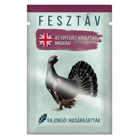 DELTA VISION Fesztáv: Rajongói madárkártyapakli - Az Egyesült Királyság madarai DEL34850