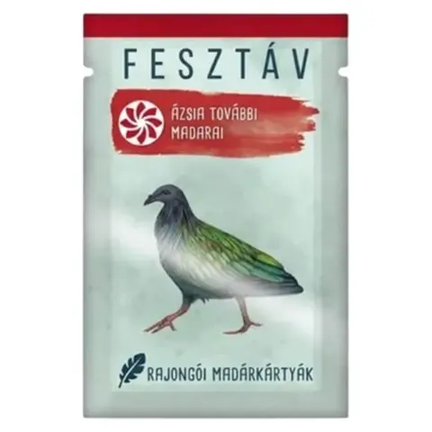 DELTA VISION Fesztáv: Fan-made Bird Card Deck - Additional Birds of Asia DEL34851