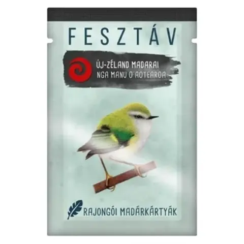 DELTA VISION Fesztáv: Fan-made Bird Card Deck - Birds of New Zealand DEL34853
