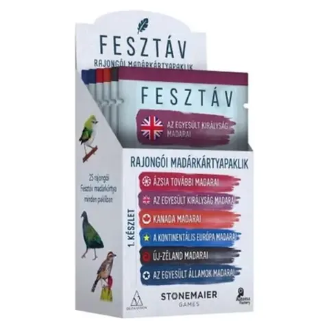 DELTA VISION Fesztáv: Fan-made Bird Card Deck Set 1 expansion DEL34854
