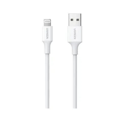 UGREEN USB Lightning Töltő/adat Fehér 1m 20728