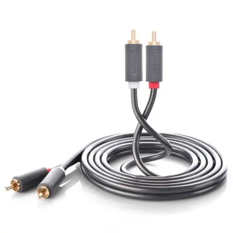 UGREEN RCA Összekötő Fekete 2m 10518
