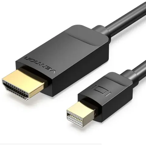 VENTION Mini DisplayPort HDMI Átalakító Fekete 2m HABBH