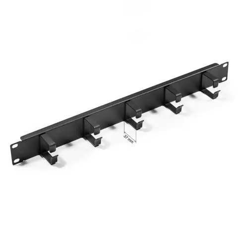 KELINE 19”-os fém patch rendező panel