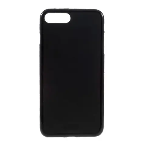 GIGAPACK Szilikon tok iPhone 8 Plus / 7 Plus matt fekete GP-65784