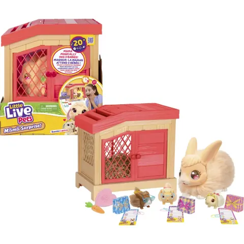 MOOSE TOYS Little Live Pets Minis Nyuszi mama