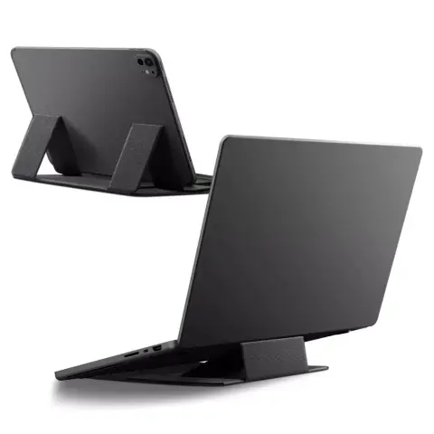SPIGEN Összecsukható laptop tartó LD201-S8 16" sötétszürke AMP11117