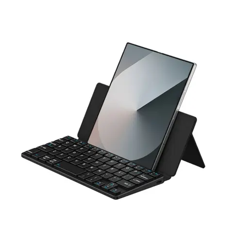 DUX DUCIS Bluetooth billentyűzet Mini univerzális QWERTY fekete