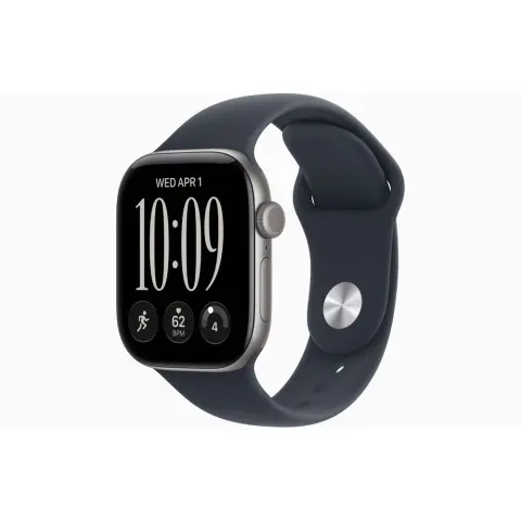 APPLE Watch Series 12 GPS + Cellular 42mm asztroszürke alumínium tok tengerészkék sportszíj M/L mjfy4mp/a
