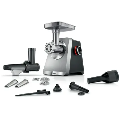 BOSCH MFWS835M Serie 8 Húsdaráló 2500W Szálcsiszolt acél