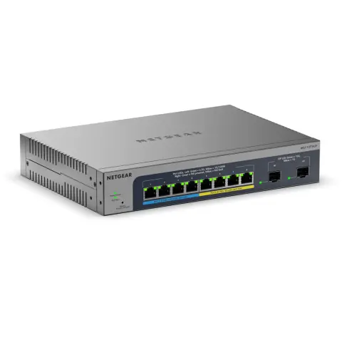 NETGEAR MS110TXUP 8 portos 2.5G PoE++ Smart switch 2x10G SFP+ MS110TXUP-100EUS