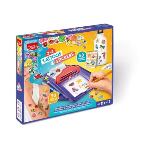 MAPED CREATIV Tattoos & Stickers tetoválás és matrica készlet